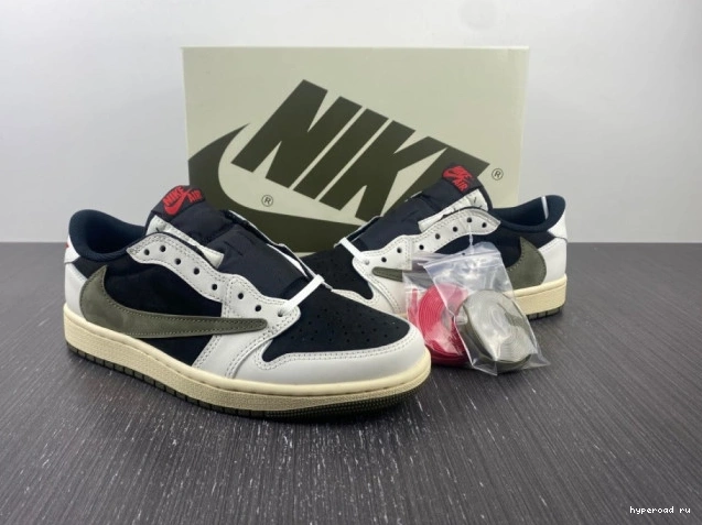 Olive x Scott Jordan Travis DZ4137-106 Air Retro Low Jordan 1 Air OG 0619